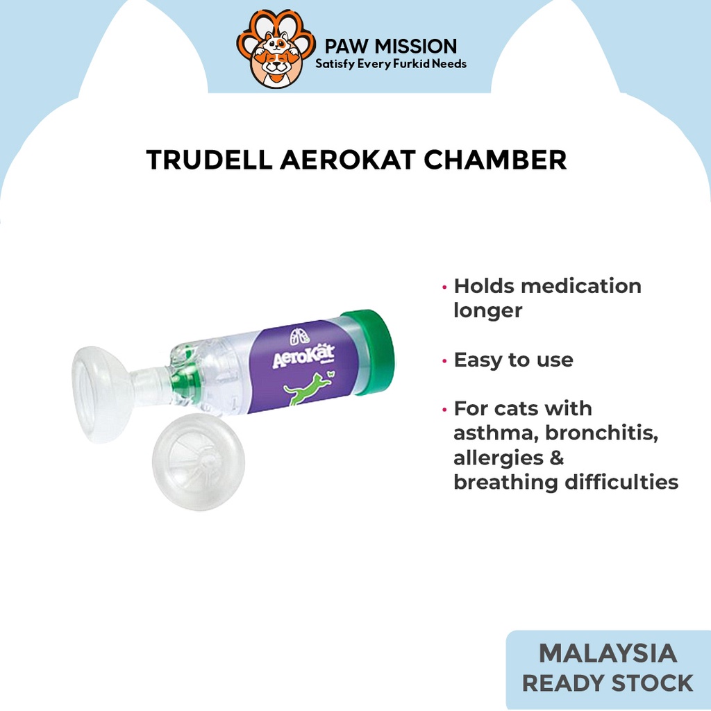 Trudell Medical International Aerokat Chamber For Cats with Asthma