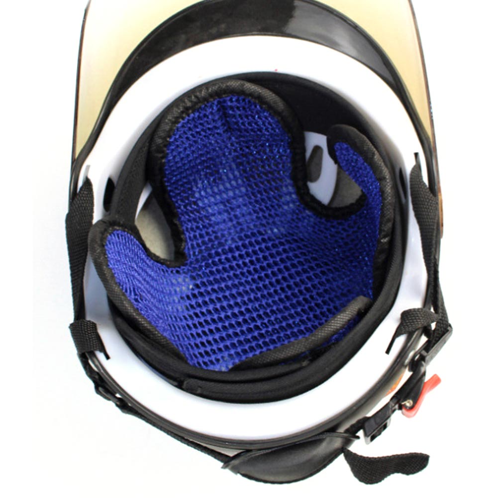 HW Motorcycle Vehicle Helmet Padding Safety Protection Hat Cap Inner 3D ...