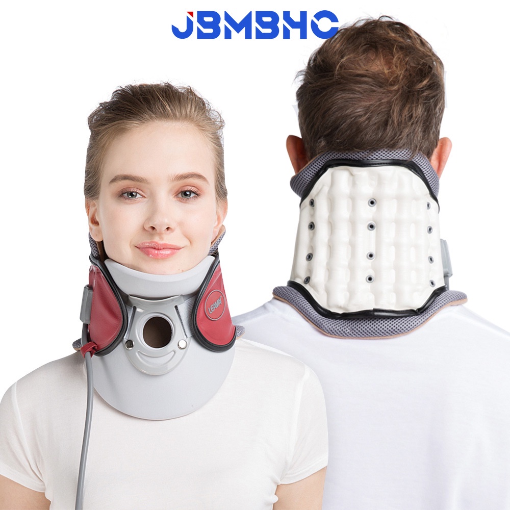 Airbag Cervical Traction Device Neck Stretch Correction with Pump Neck