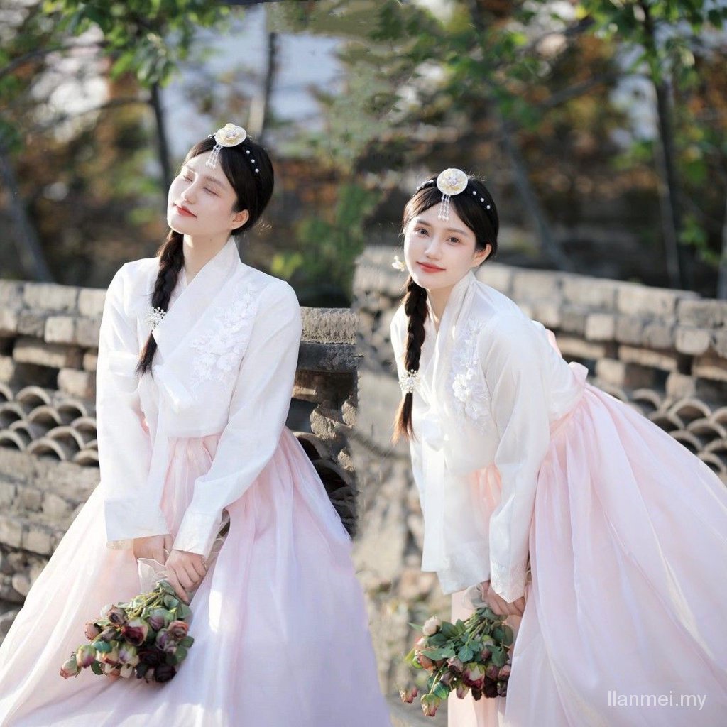 New Style Studio Hanbok Korean Clothes Yanji Princess Korean Adult Korean  Clothes Daily Influencer Photo Dress | Shopee Malaysia