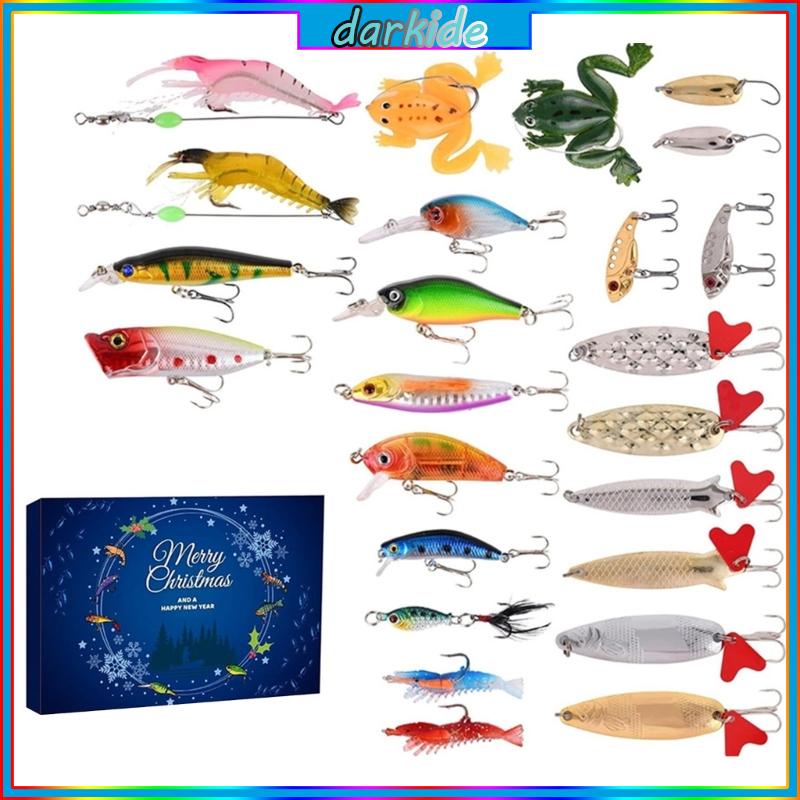 Fishing Lure Advent Calendar 2024 Printable Gratia Jonell