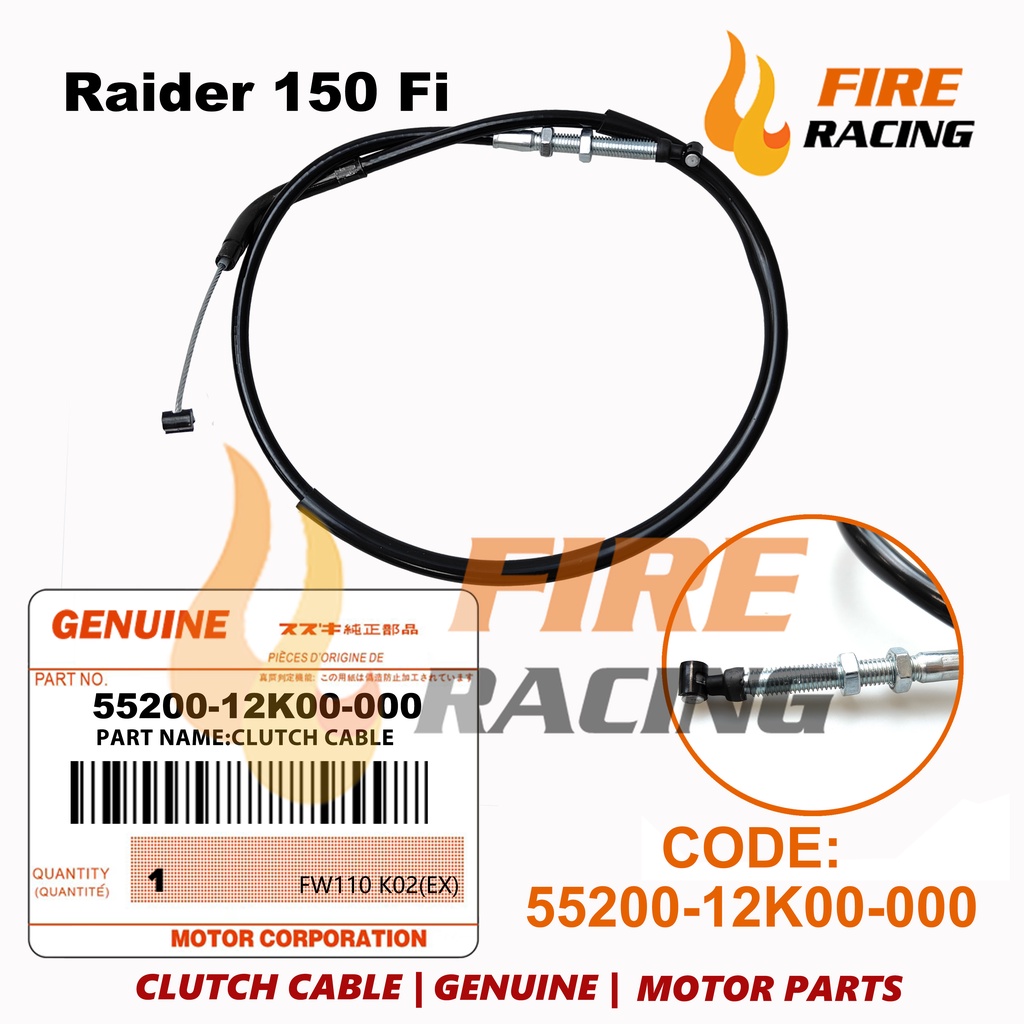 (5820012K00000)Clutch Cable Raider 150 Fi Shopee Malaysia
