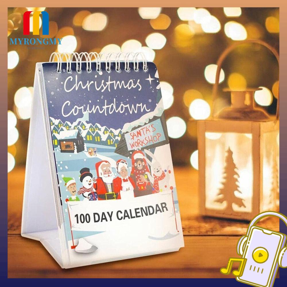 MYRONGMY Christmas Advent Calendar, English DIY Countdown Calendars