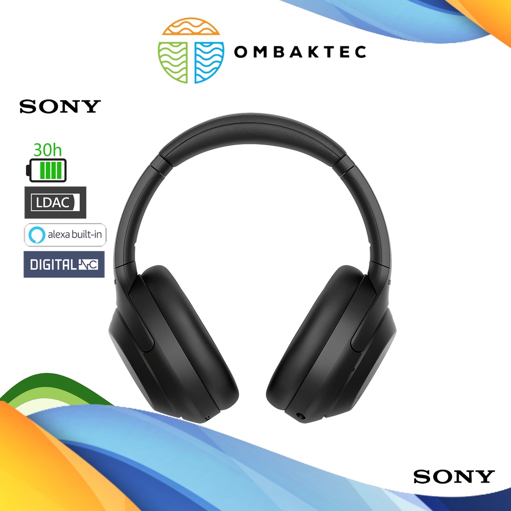 Sony WH 1000XM4 Wireless DIgital Noise Canceling Over Ear Headphones Hi Res Audio Bluetooth LDAC Shopee Malaysia