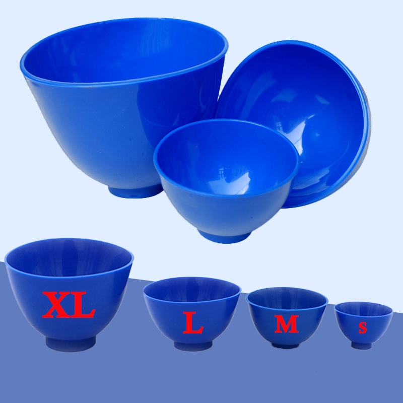 Dental Rubber Bowl Silicon Mixing Bowl Dental Impression Material ...