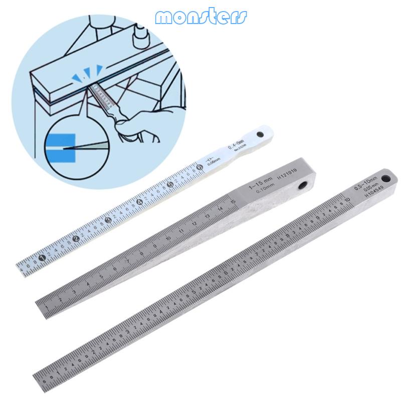 Mon 1-15mm 0 5-10mm 0 4-6mm Taper Gauge Welding Feeler Wedge Gauge for ...