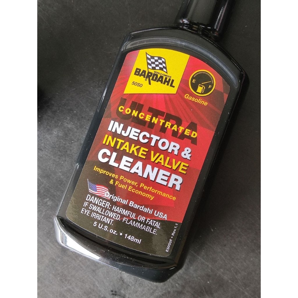 Bardahl Fuel Injector Injection Intake Valve Cleaner 148mL Gasoline