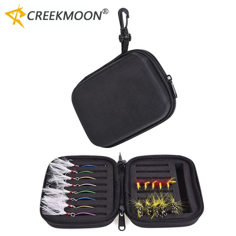 Fishing Lure Bag 16cm*11cm*5cm Spoon Fly Lure Jig Head Container Fishing Bag  Large Capacity Lure Storage Bag Tackle