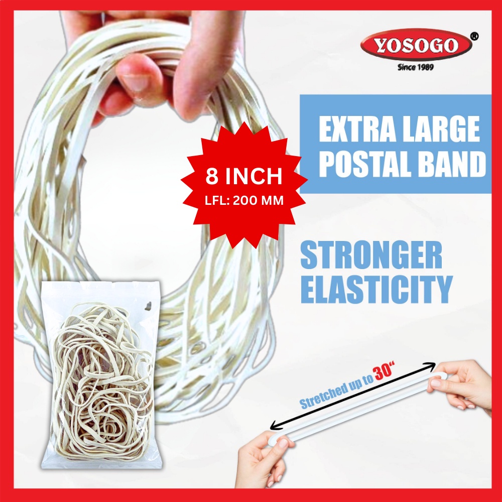 [super stationery] YOSOGO Getah Pos Besar 1KG White/Black Color ...