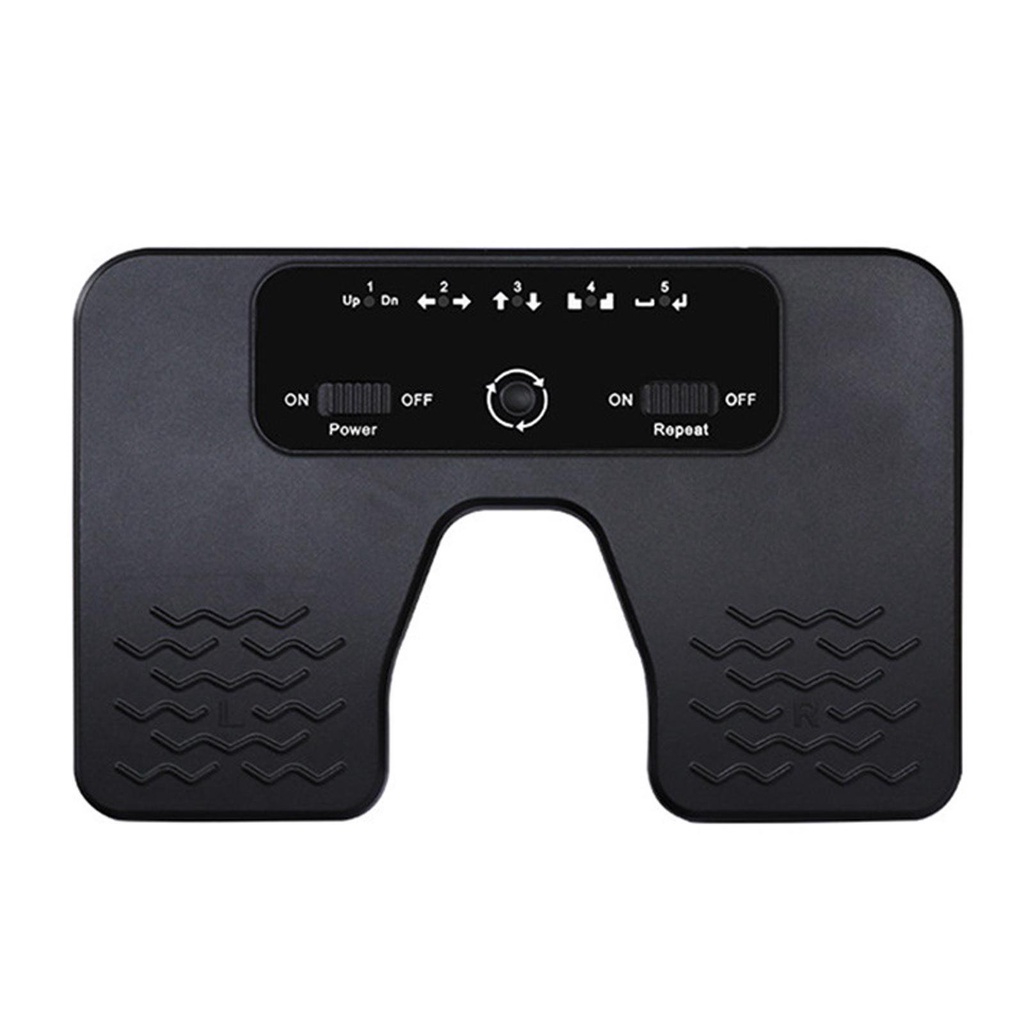 Pédale de lecture musicale sans fil BT Page Turner pour guitarre, violon et piano, rechargeable