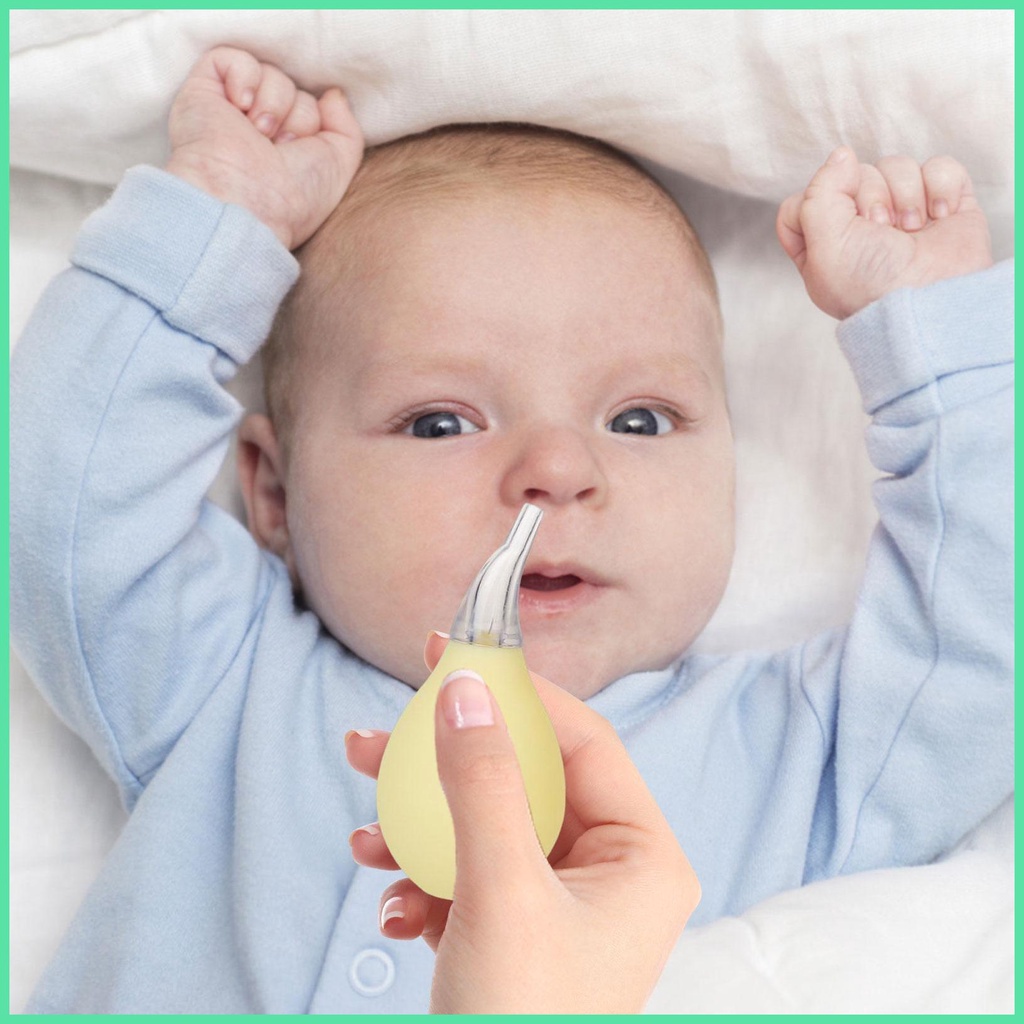 Safe Manual Baby Nasal Aspirator Nose Cleaning Tools Congestion Relief ...