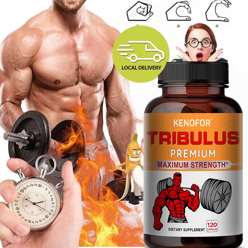 KENOFOR Super Tribulus Terrestris Extract, Saponin + Maca Powder and Black Pepper Extract