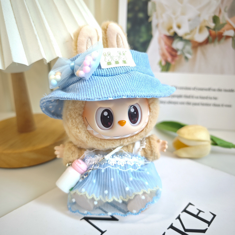 Doll Clothes Outfit Accessories For Korea Kpop EXO 17cm Labubu V2 Plush ...