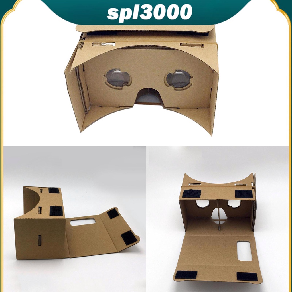 1/2 DIY Cardboard for Google Virtual Reality Glasses with 3D Optical