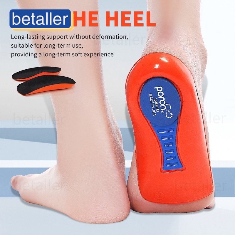 Half Insoles Arch Support Orthopedic Shoe Insert Plantar Fascitis Heel ...