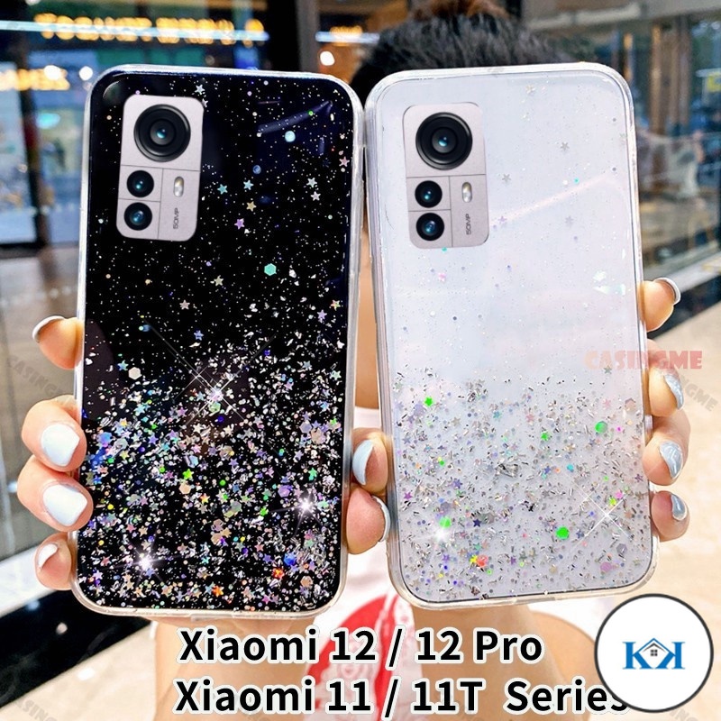KK Glitter Casing For Xiaomi 12 Pro Mi12 11 11T Pro 11 Lite 5G NE 4g 5G ...