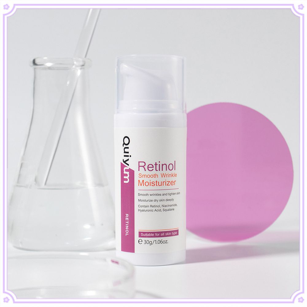 QUIYUM Retinol Face Cream Anti Wrinkle Fade Fine Lines Rejuvenates