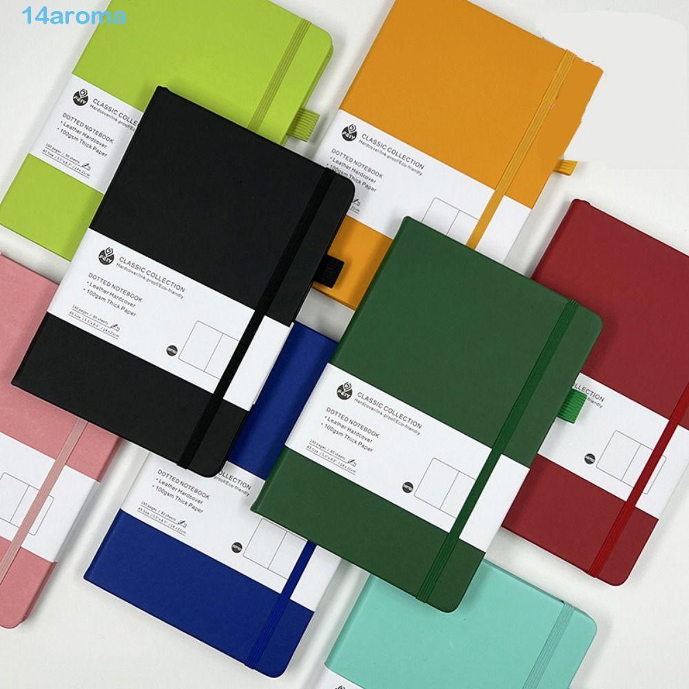 AROMA A5 Weekly Notebook, Undated Planner Hard Cover 2024 Daily Planner