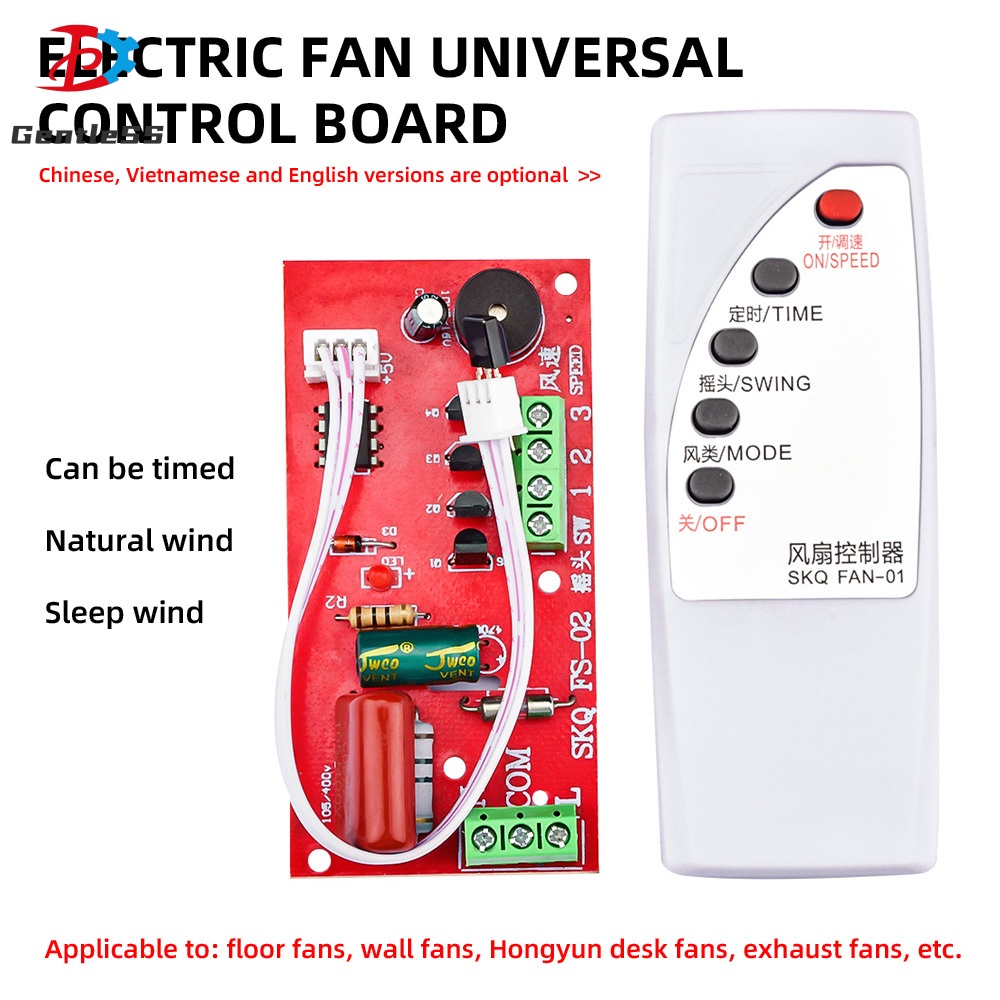 Universal Fan Remote Control Modification Board Circuit Board Control