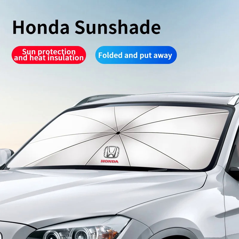 Car Windscreen Sunshade Car Front Window Uv Shield Folding Sunshade For