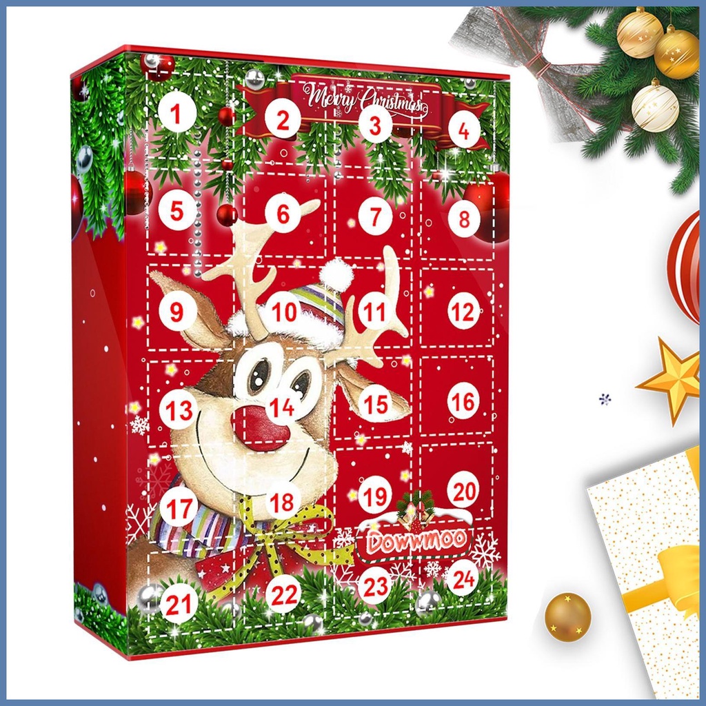 Advent Calendar Christmas Christmas 24 Days Countdown Advent Calendar