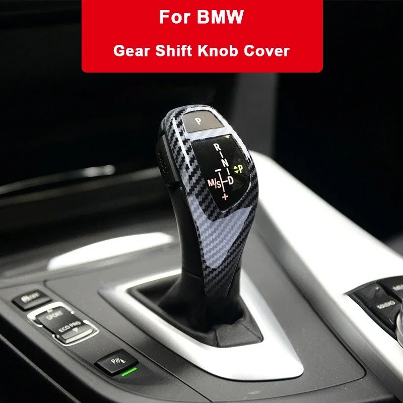 Unbranded Carbon Fiber Automatic Shifter Knob – Fits BMW F20 F22 F30 F32 F10 3 thumbnail image