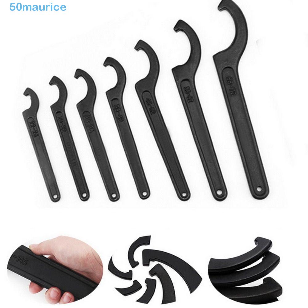 MAURICE Hook Wrench, Pre Load Hook Round Nut C Hook Spanner, Portable