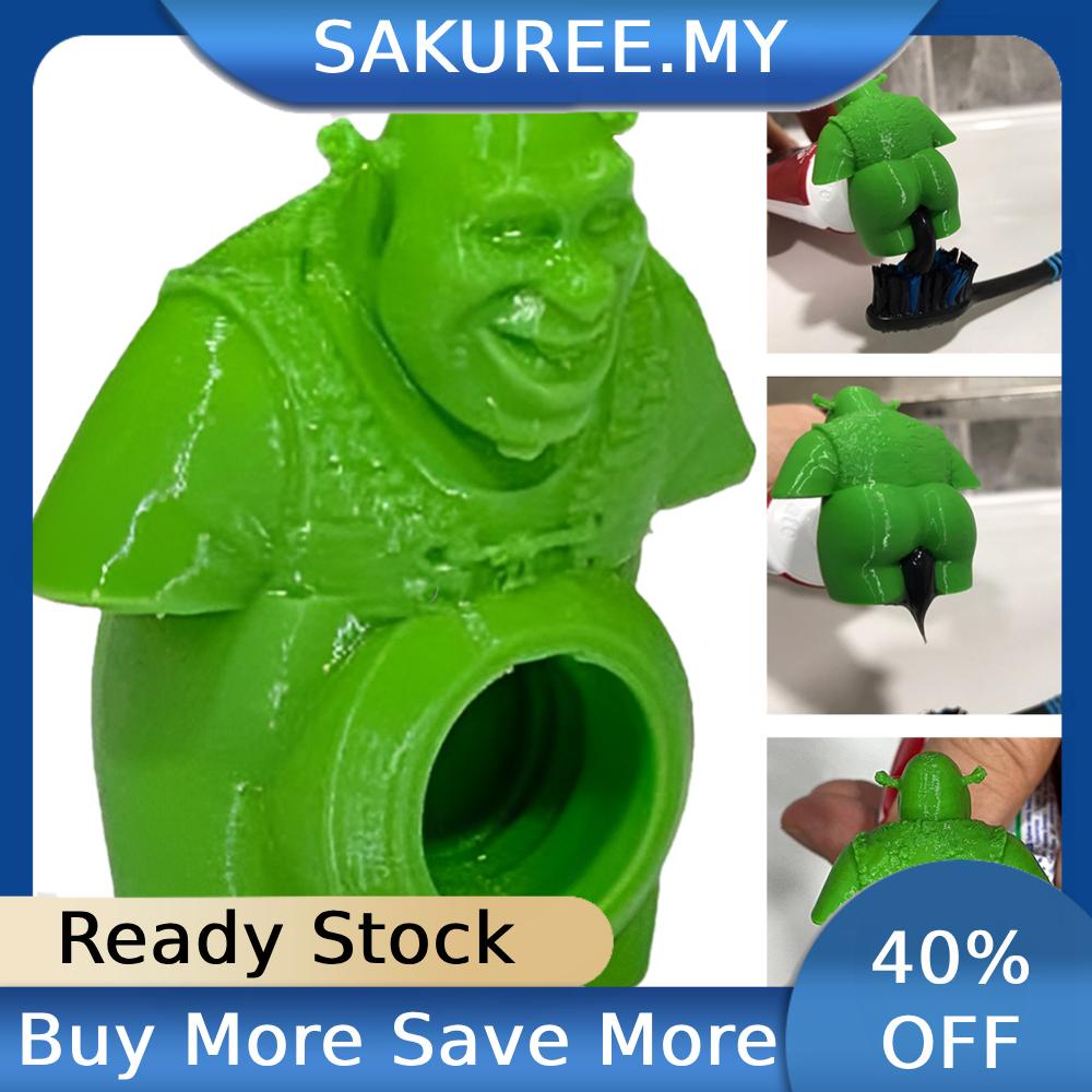 Shrek Pooping Toothpaste Topper Fun Toothpaste Dispenser Bathroom