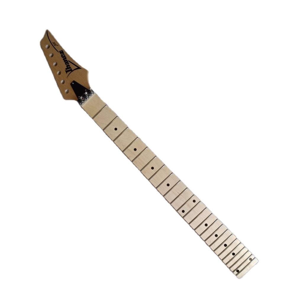 Ibanez 7V Electric Guitar Neck Locking Nut Maple 24 Frets Electric Guitar Neck For Ibanez Series