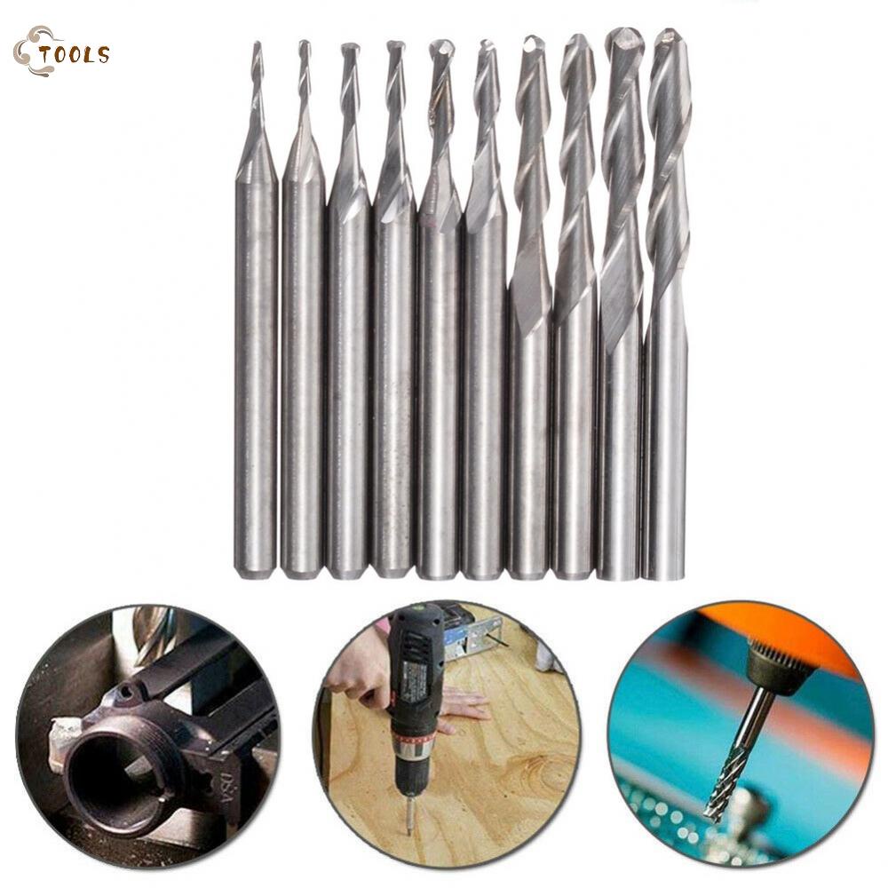 Ball Nose End Mill Plastic Power Tools Solid Wood Carbide Chatter ...