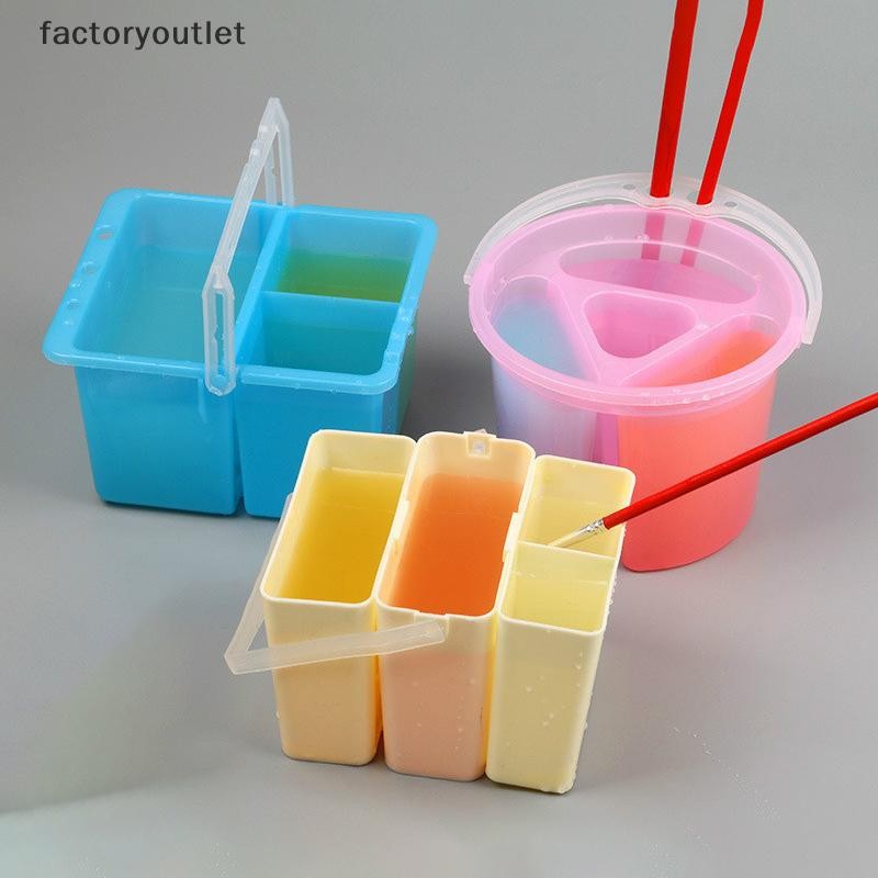 FCMY 3in1 4in1 Watercolor Painting Brush Washing Bucket Plastic Buckets ...