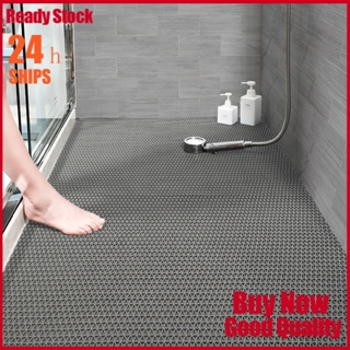 1pc Pvc Anti-slip Bathroom Mat, Shockproof Massage Mat, Thickened
