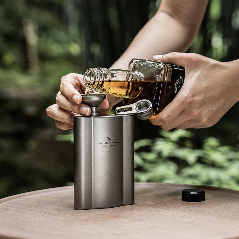 TOAKS FLASK 150ML トークス チタニウム ワイン フラスク TOAKS FLASK