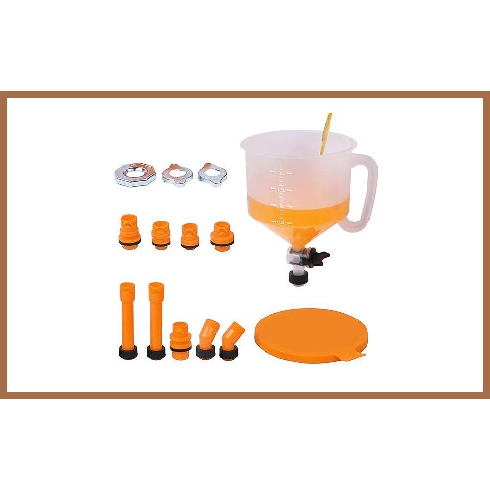 Coolant Funnel Kit Car Radiator Coolant Filling Funnel Kit Radiator