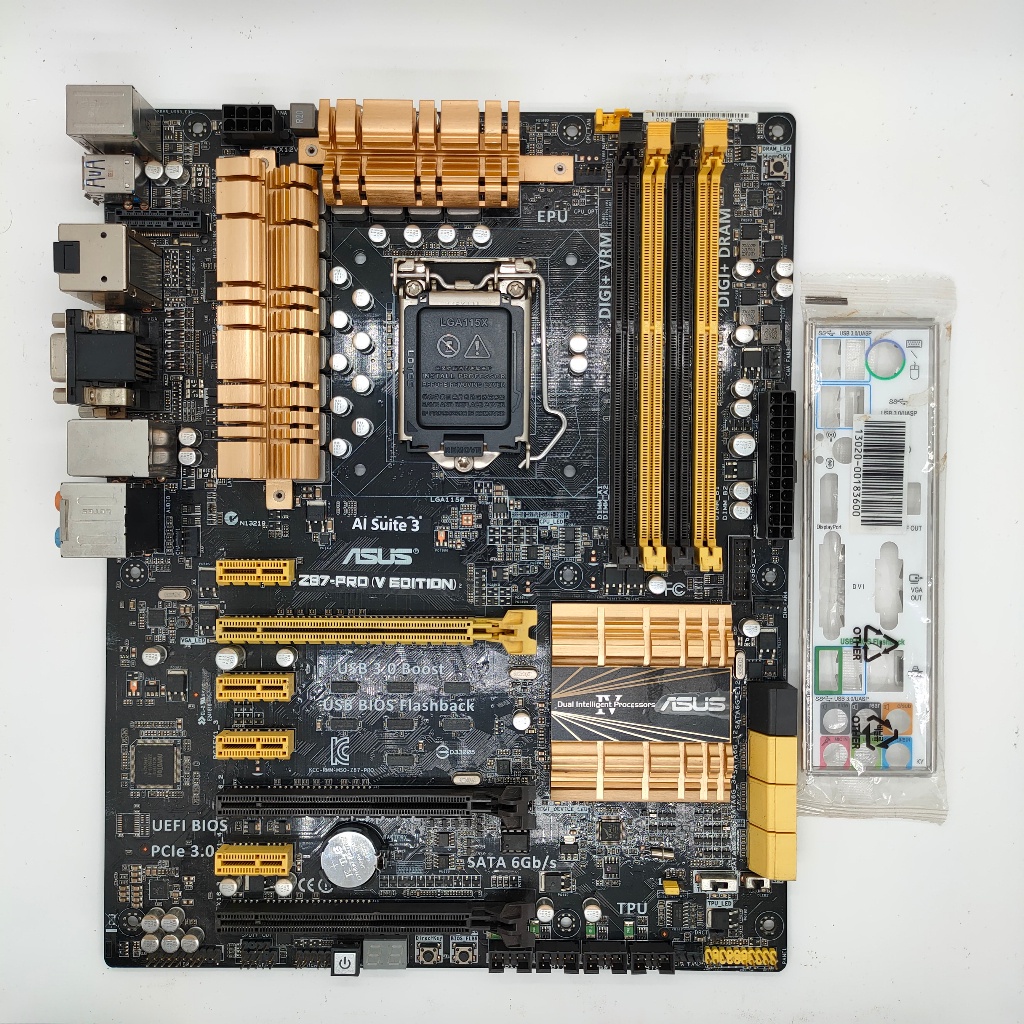 Asus Z87 PRO ( V Edition ) ATX LGA1150 Motherboard Shopee Malaysia