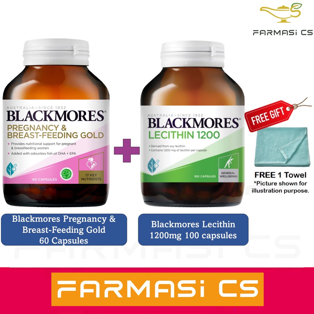 Blackmores Giftbox Blackmores Pregnancy&BreastFeeding Gold 60 Capsules