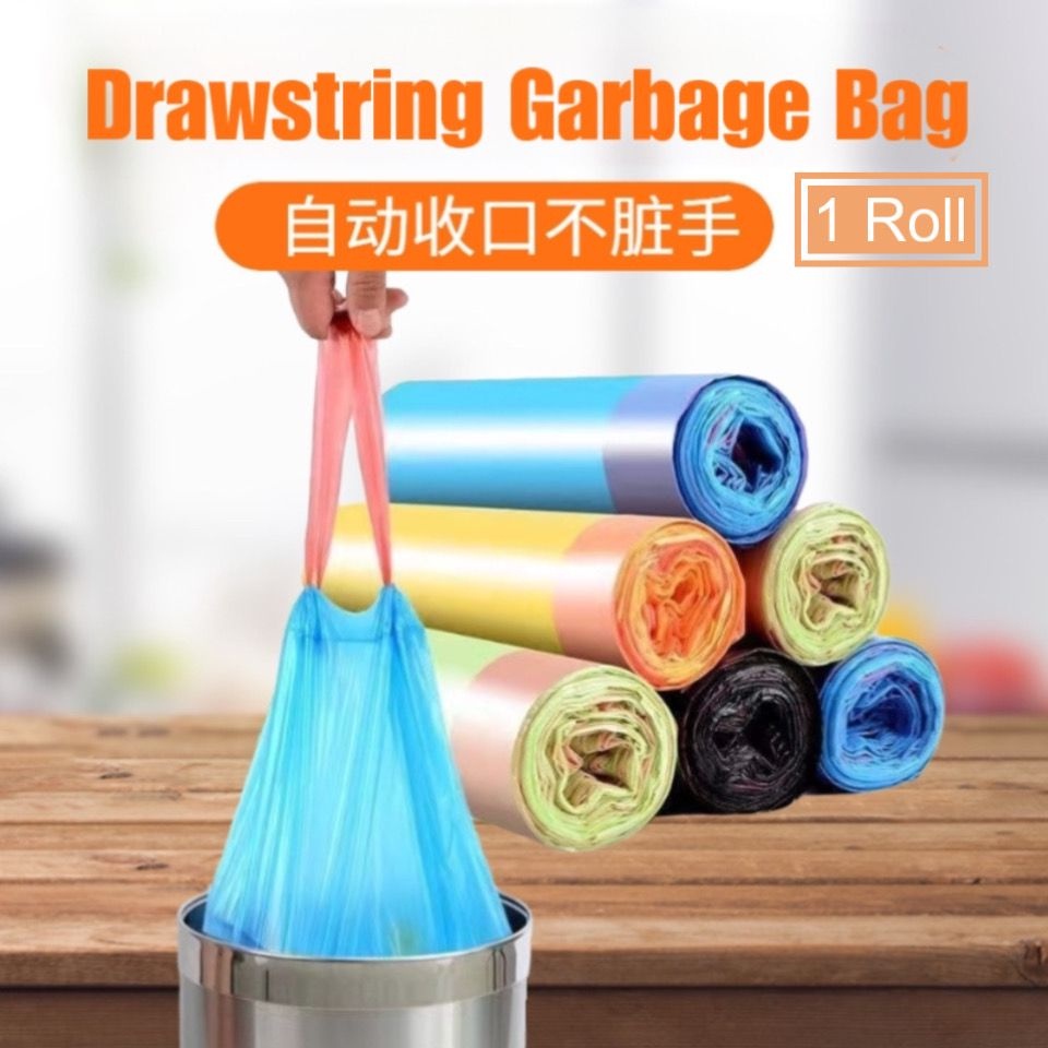 Christmas Decorations Car Bag Disposable Garbage Bag Home Self-adhesive  Cleaning Bags 15pcs 