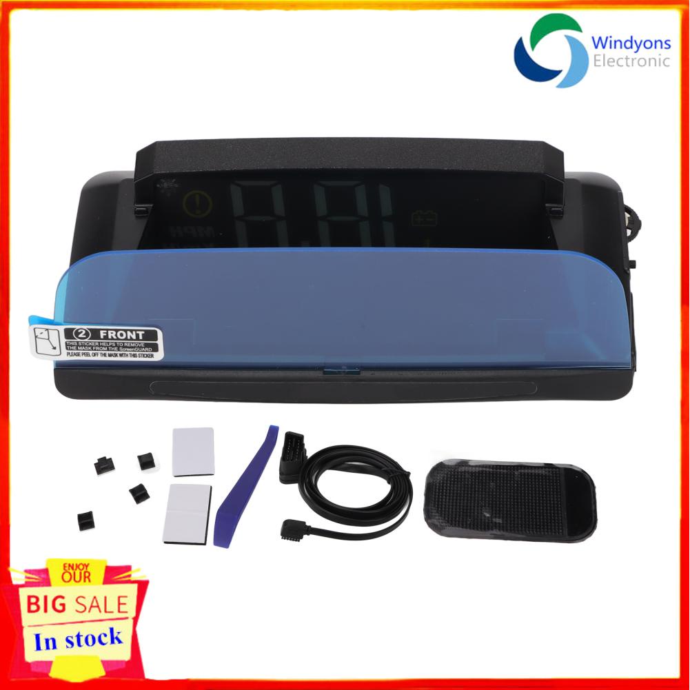 Windyons Car HUD Windshield Screen Projector Multifunction 3D