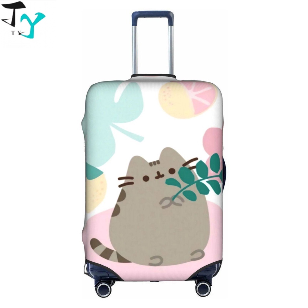 Pusheen The Cat Travel Suitcase Protector 18-32 Inch Dustproof and ...