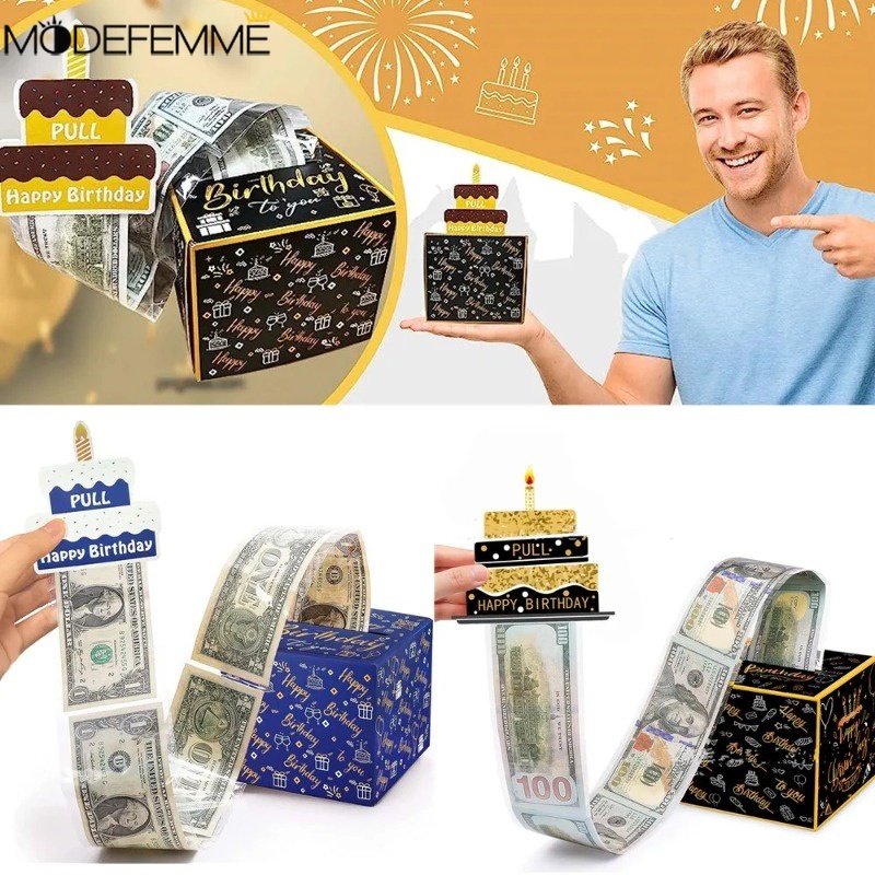 Festivals Party Decoration / Xmas Cash Packaging Box for Children ...