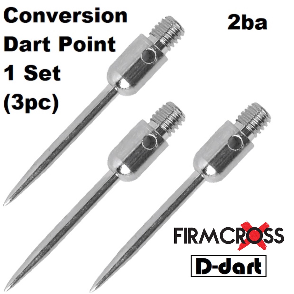 FIRMCROSS Steel tip Conversion dart tip point 1 Set (3pc) Shopee Malaysia