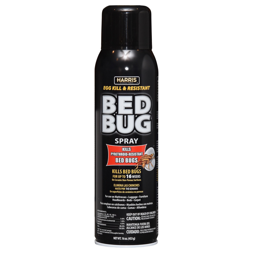 Bed Bug Spray Bed Bug Killer Harris Egg Kill & Resistant Bed Bug Spray