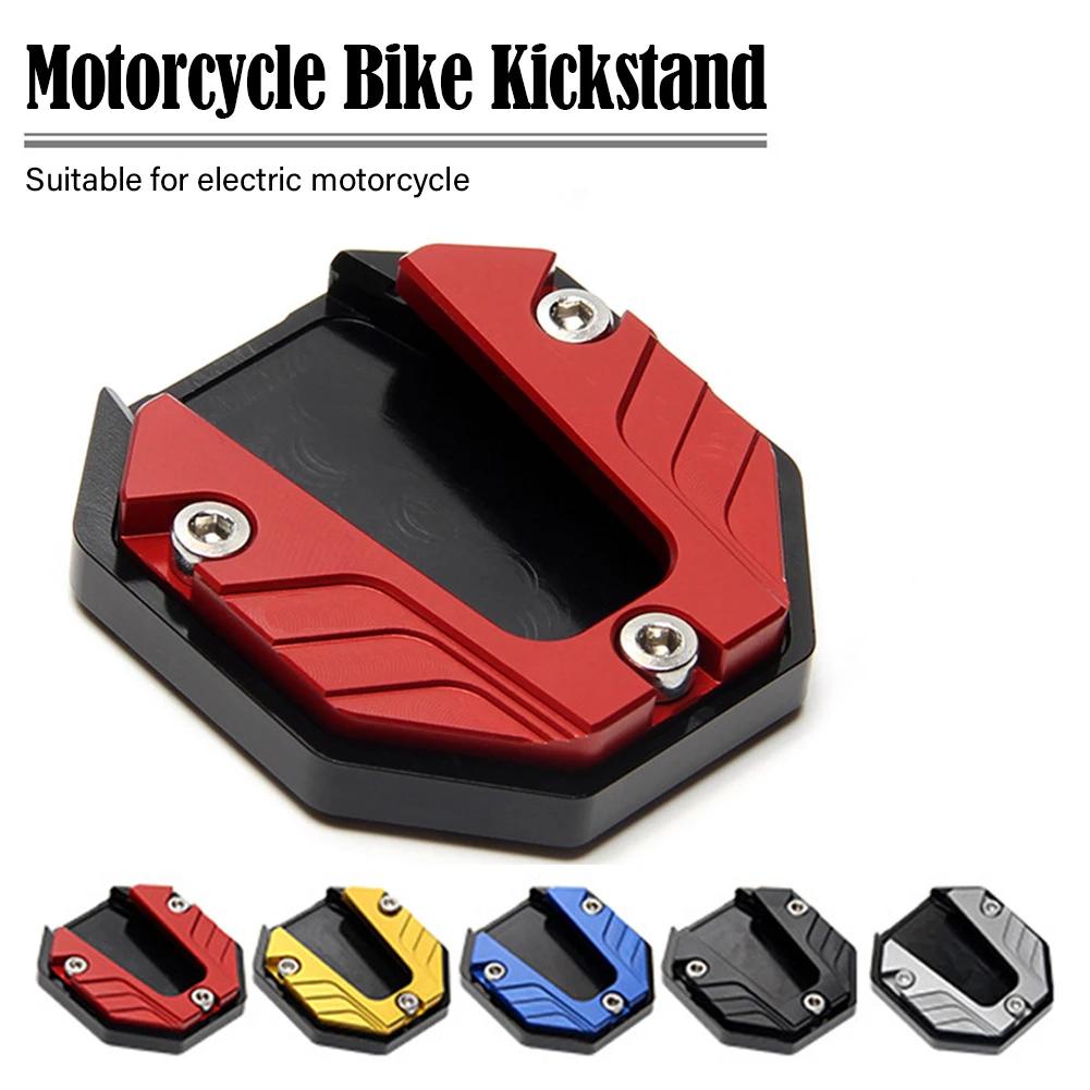 Aluminum Alloy Motorcycle Bike Kickstand Extender Foot Side Stand