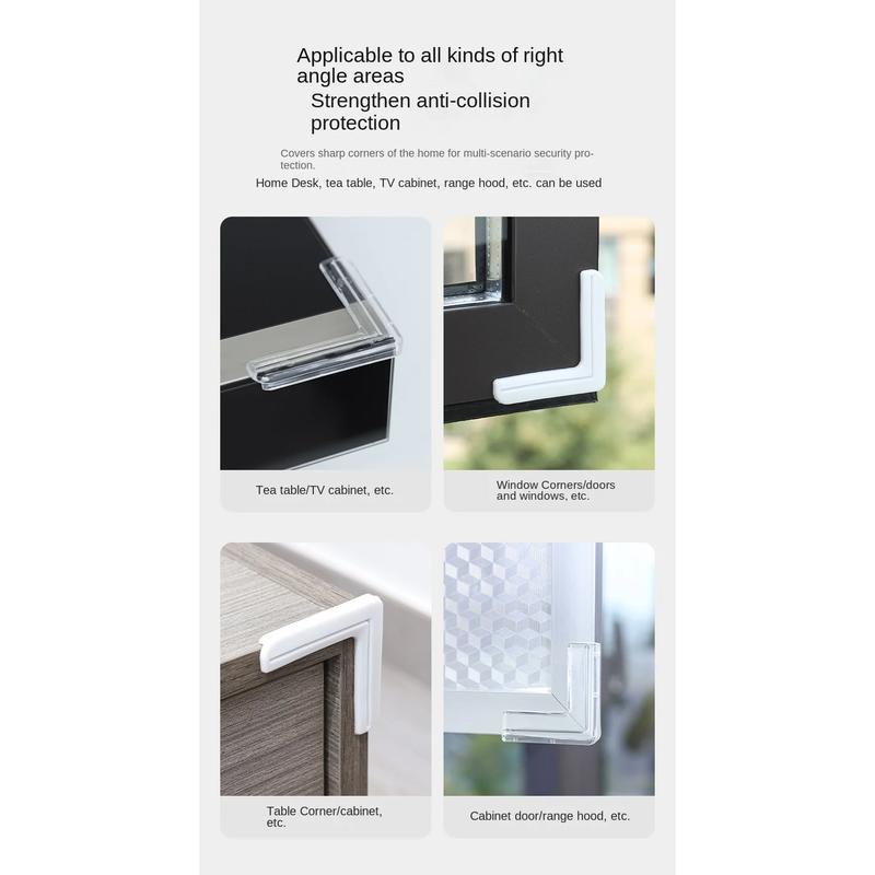 4pcs Seal Window Table Corner Protector Silicone Desk Edge Protection ...