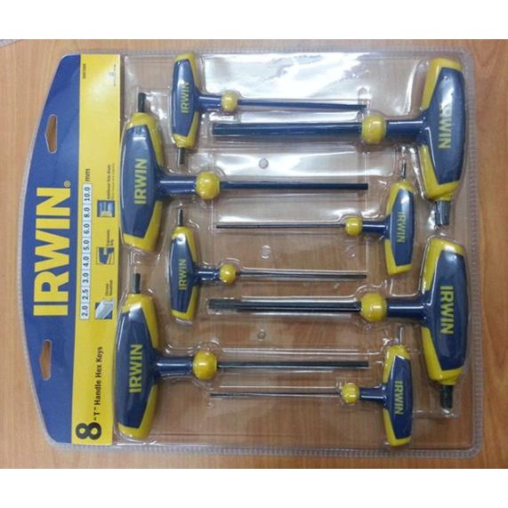 9097009 8PCS IRWIN T HANDLE TWO WAY ALLEN KEY HEX DRIVER Shopee Malaysia