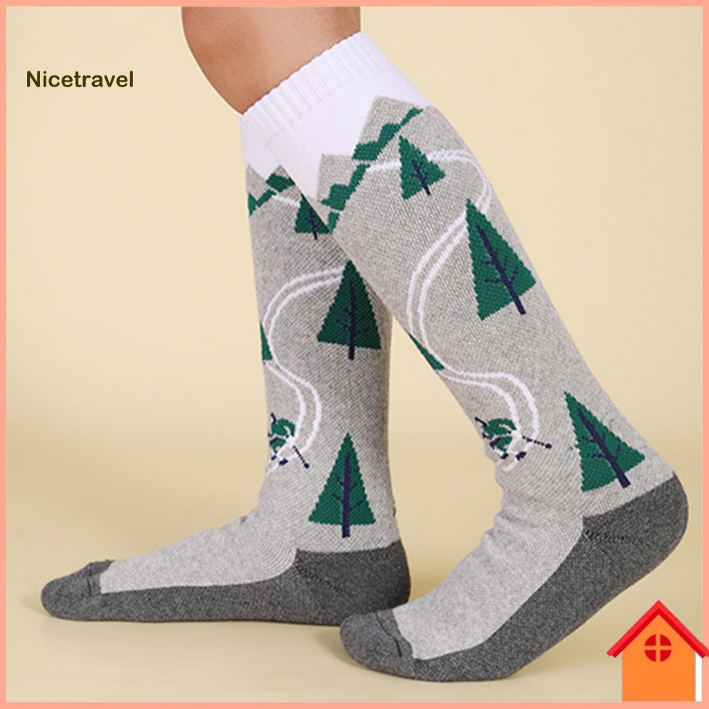 1pair Children's Solid Color Mid-calf Five-toe Separator Socks For Daily  Wear And Winter Warm