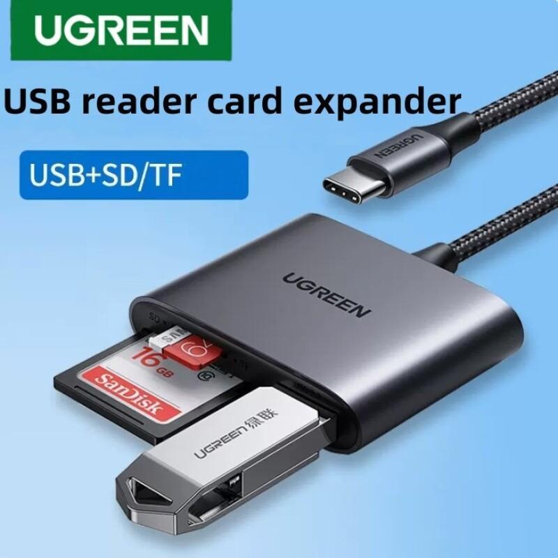 Ugreen Card Reader Usb Type C To Usb Sd Tf Micro Sd Card Reader For