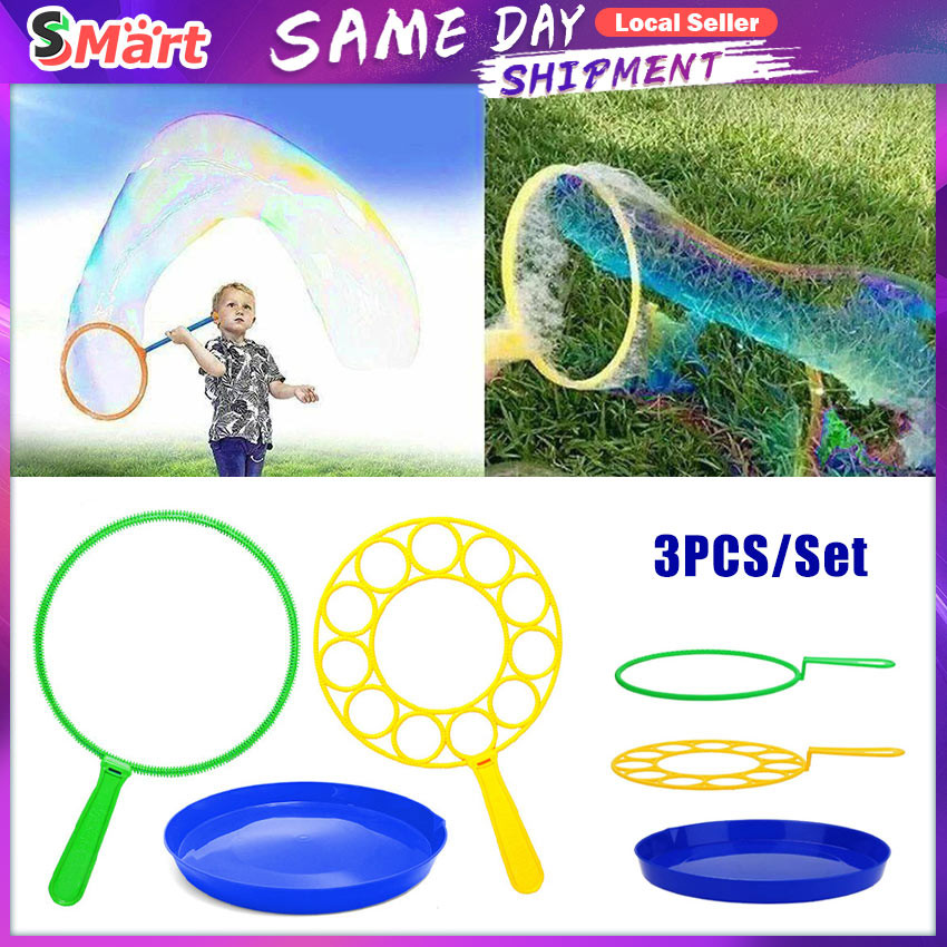 Blowing Soap Bubble Plate Navy Blue For Children Gift Big Dish Bubble ...
