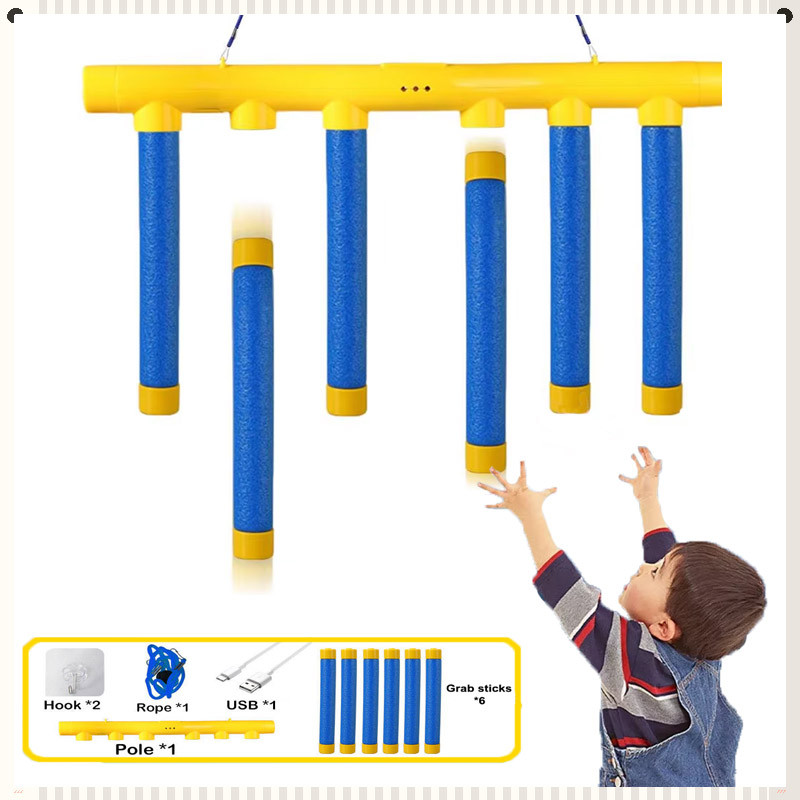 Falling Stick Game for Kid Challenge Stick Catching Game Reaction Toys ...