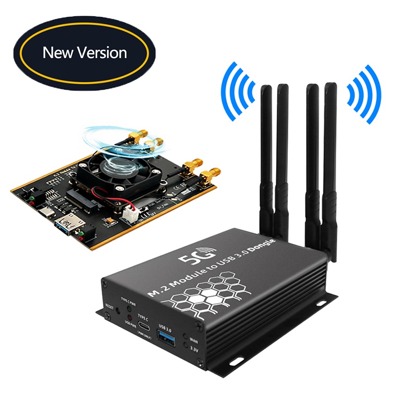NEW M.2 NGFF 4G/5G Module to USB 3.0 Adapter M2 Wifi Wireless Card ...